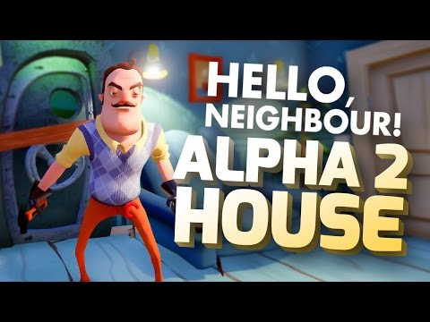 hello neighbor alpha 4 how do you get on the top on the wingmel